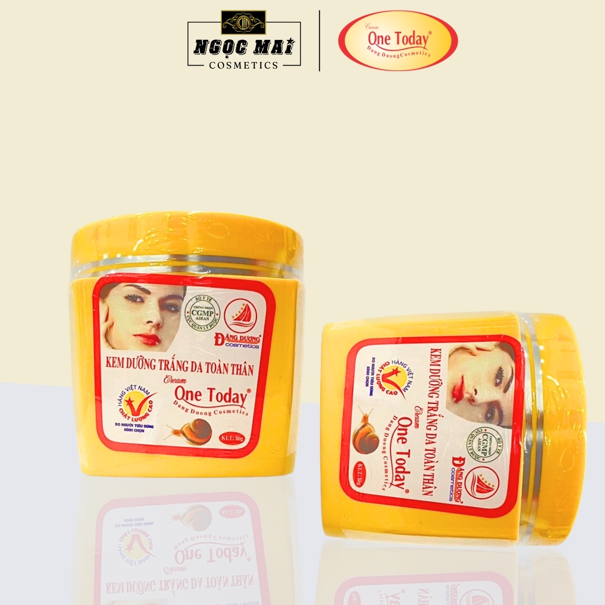 ONE TODAY - Kem dưỡng trắng da toàn thân (80g)